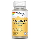 Solaray Vitamina K-2 50mcg | Menaquinone-7 | 30 VegCaps