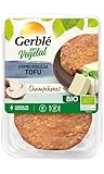 Gerblé Bio - Hamburguesa Vegetal De Tofu Y Champiñones, 2 x 190 g