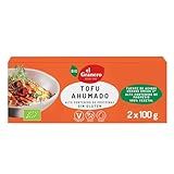 El Granero Integral - Tofu Ahumado - 2 Unidades de 100 g - Fuente de Proteínas y Ácidos Grasos Omega-3 - Rico en Magnesio - 100% Vegetal - Sin Gluten - Apto para Veganos