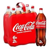 Coca-Cola Sabor Original - Refresco de cola - Pack 6 botellas 2 L